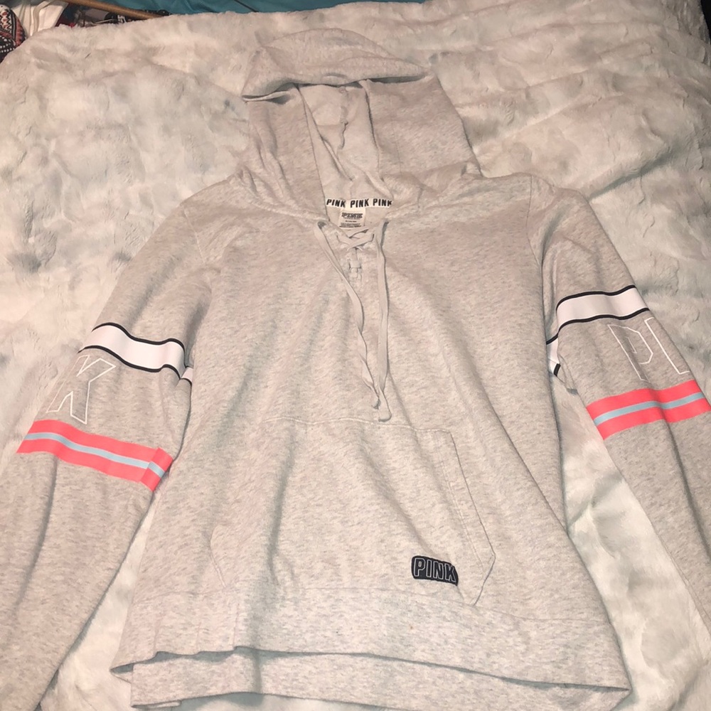 Pink hoodie